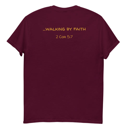 Walking By Faith - Men's classic tee