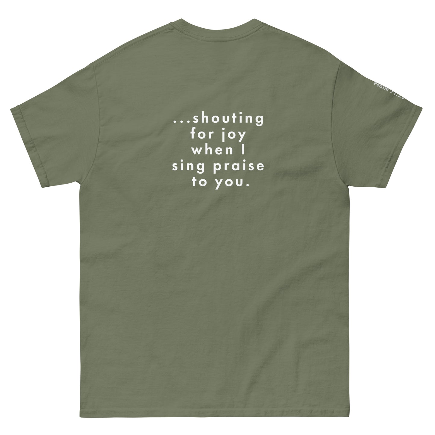 Shouting For Joy - Men's classic tee