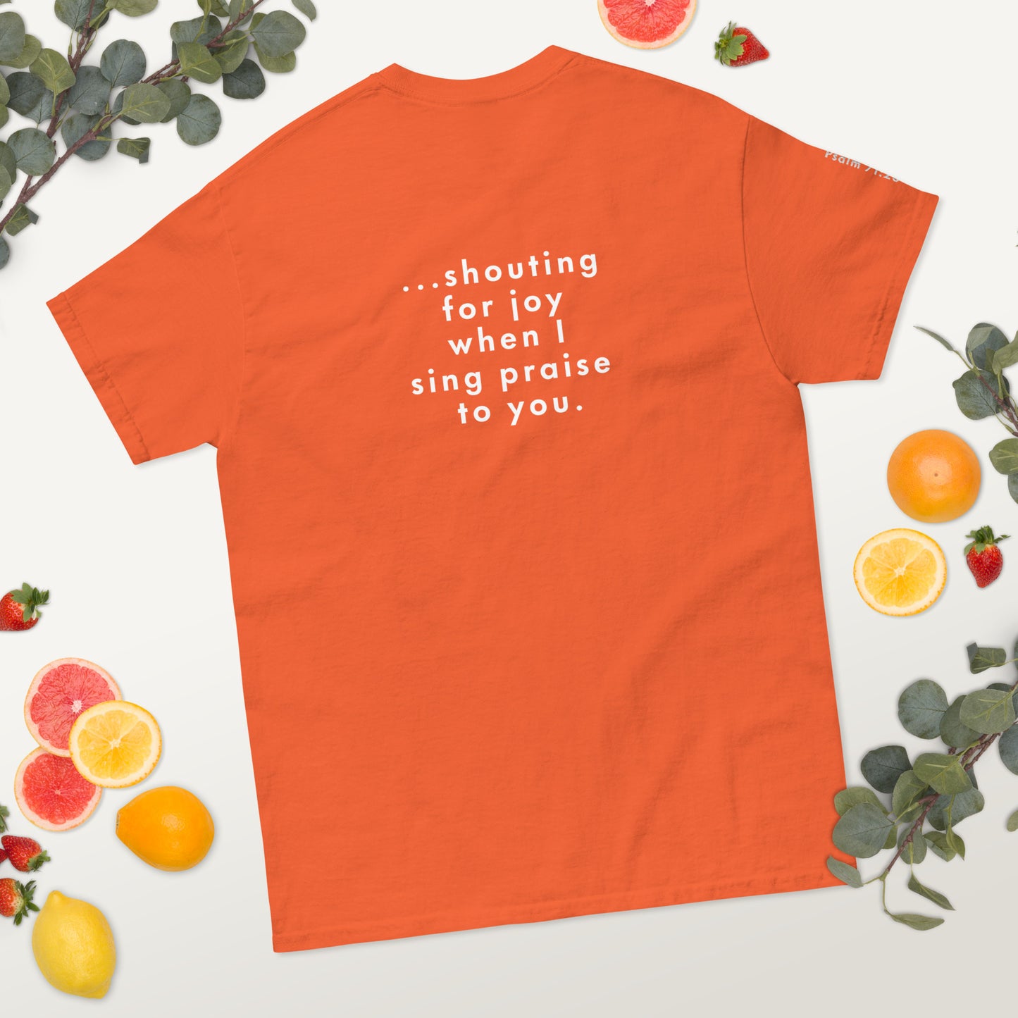 Shouting For Joy - Men's classic tee