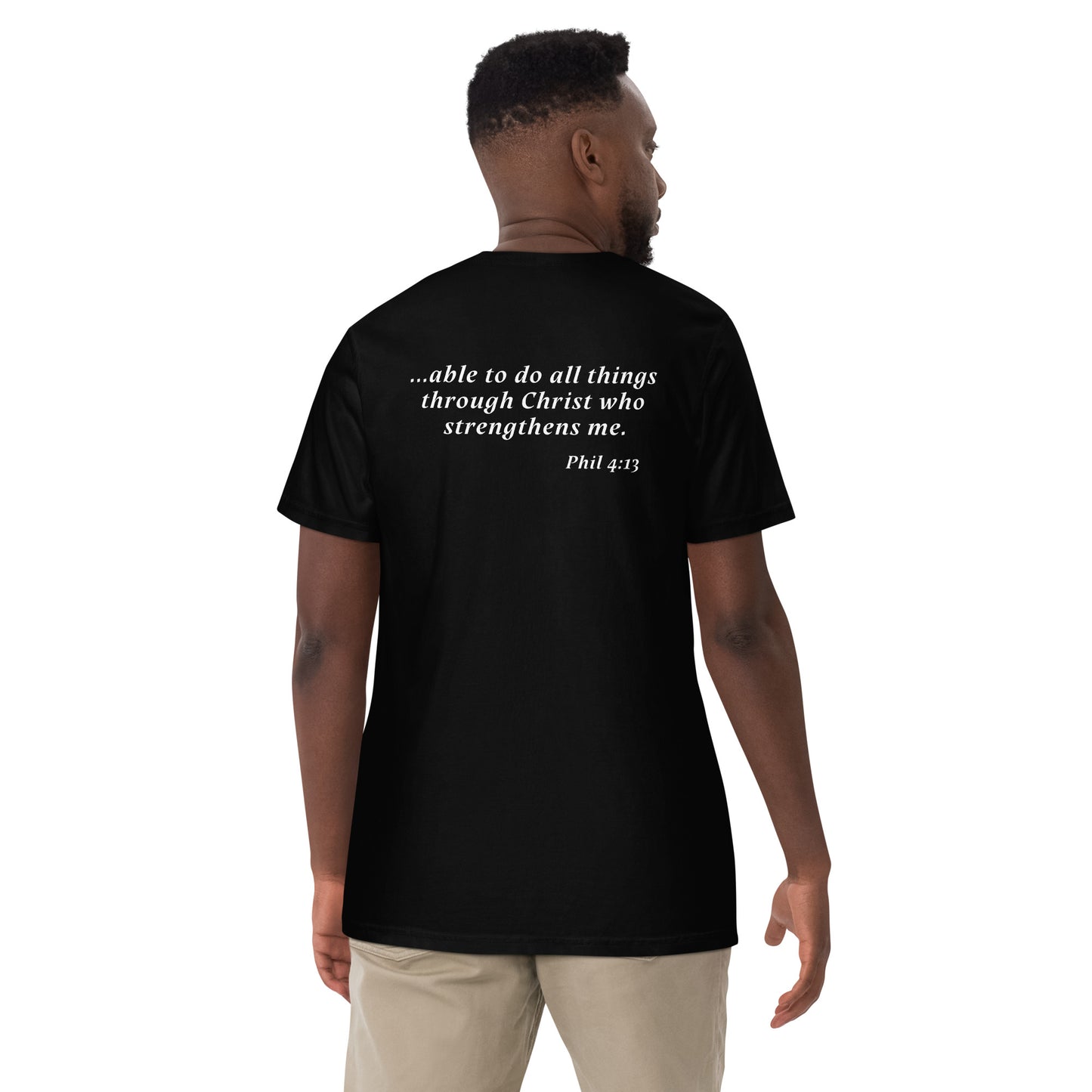 able to do all things - Men’s garment-dyed heavyweight t-shirt