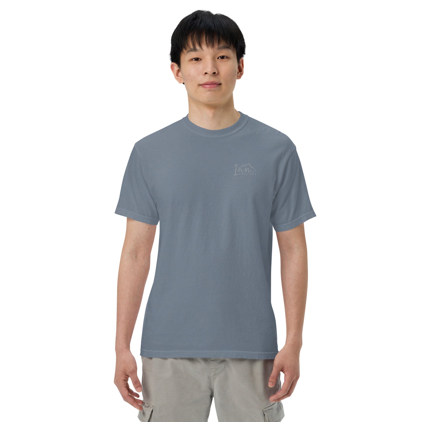 able to do all things - Men’s garment-dyed heavyweight t-shirt