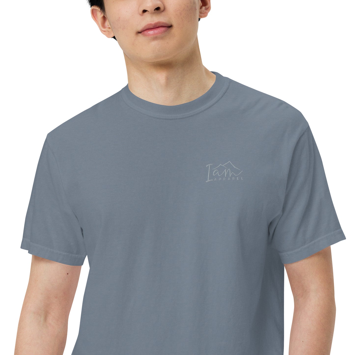 able to do all things - Men’s garment-dyed heavyweight t-shirt