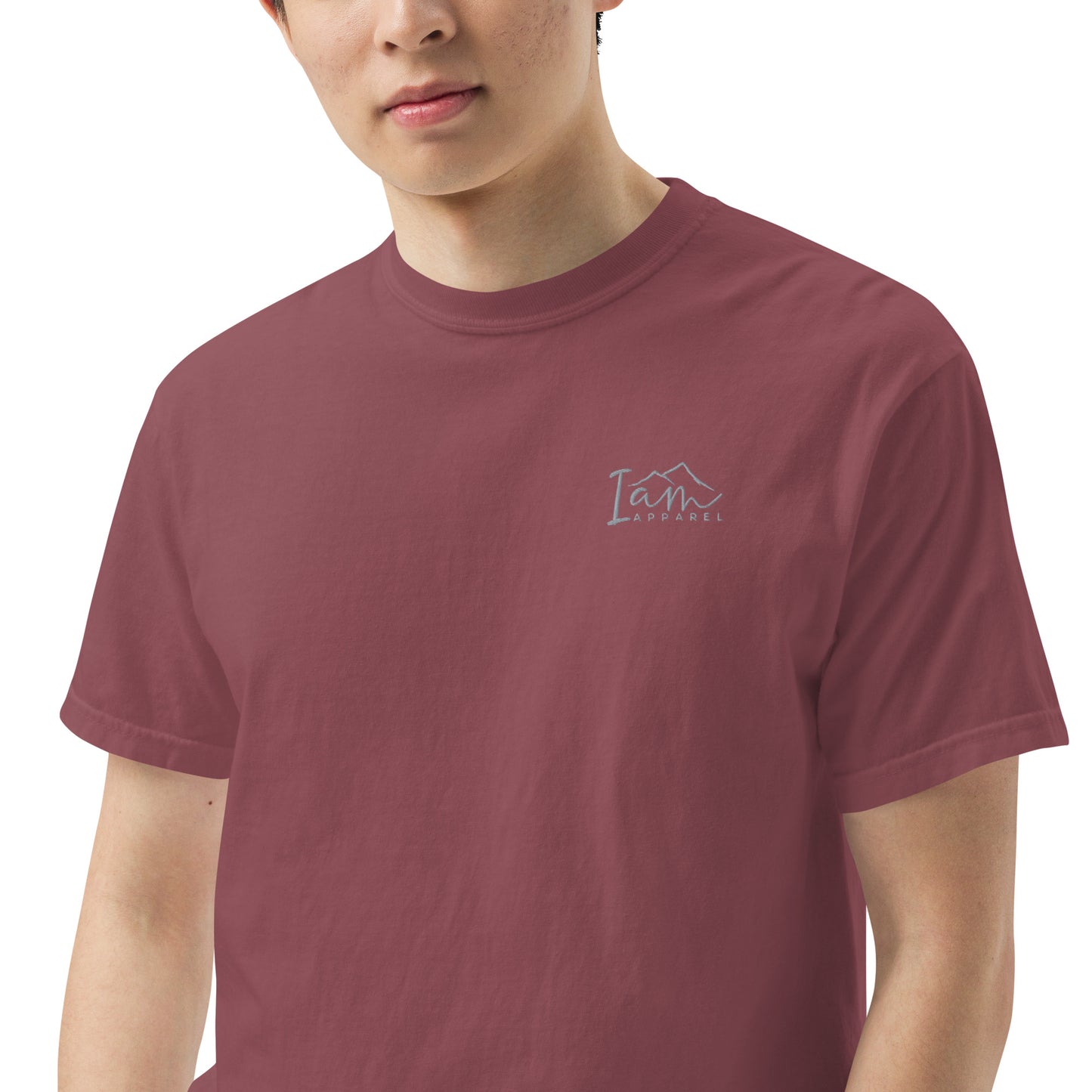 able to do all things - Men’s garment-dyed heavyweight t-shirt