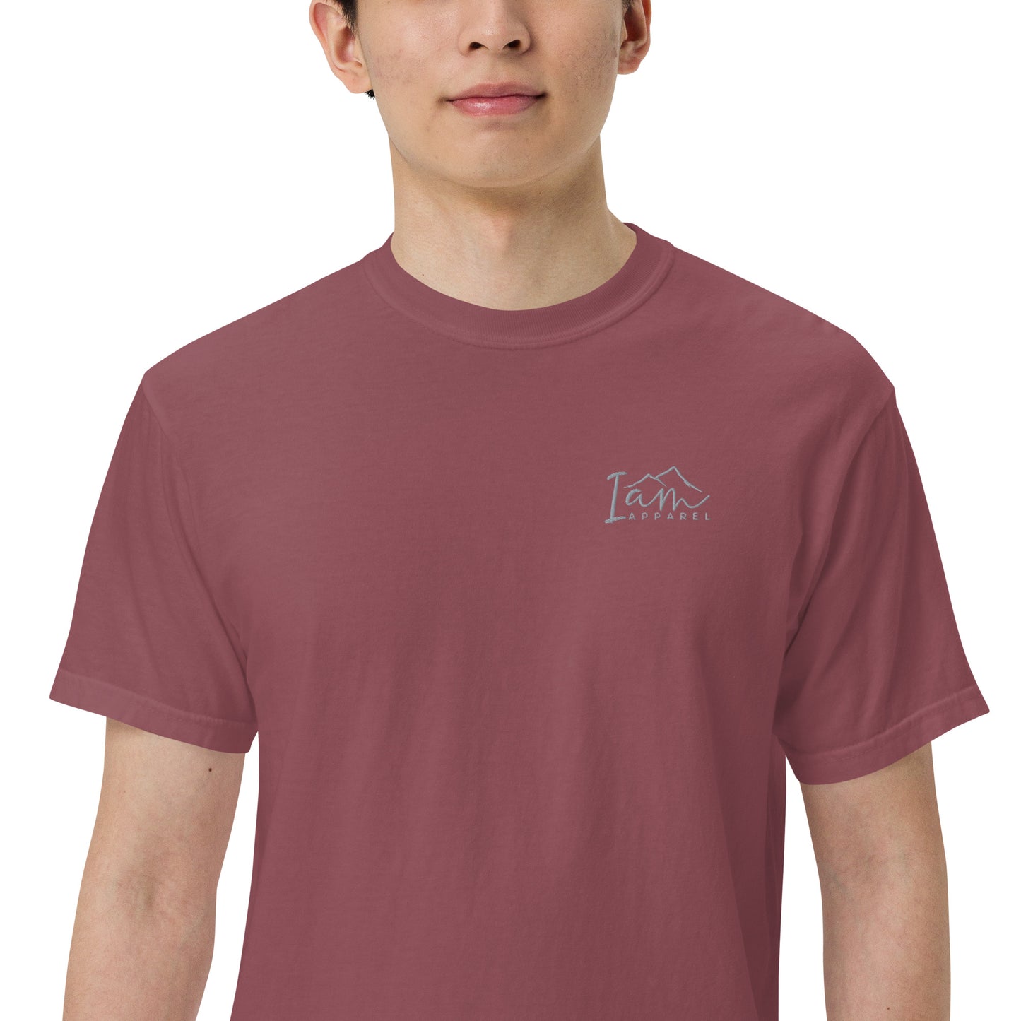 able to do all things - Men’s garment-dyed heavyweight t-shirt