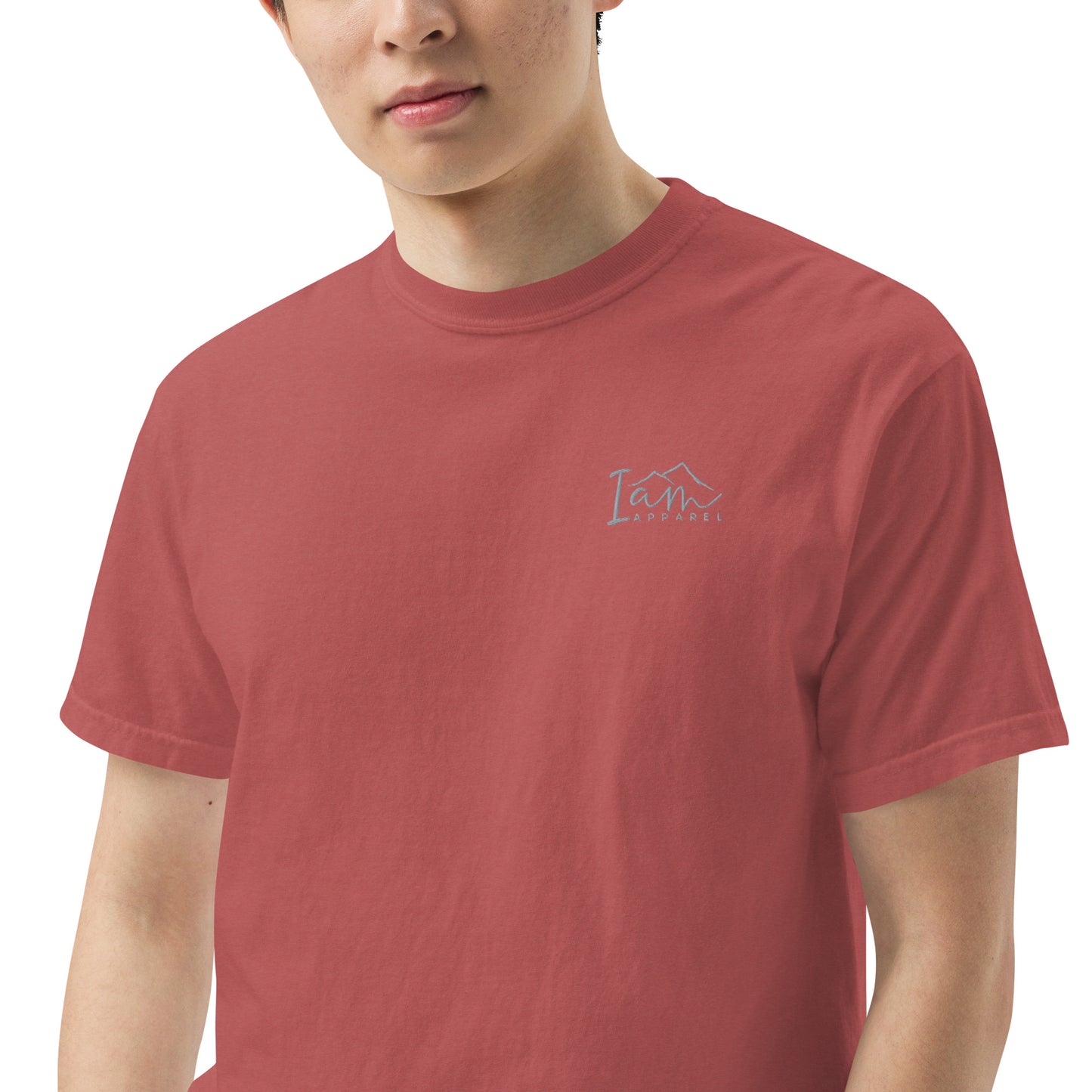 able to do all things - Men’s garment-dyed heavyweight t-shirt