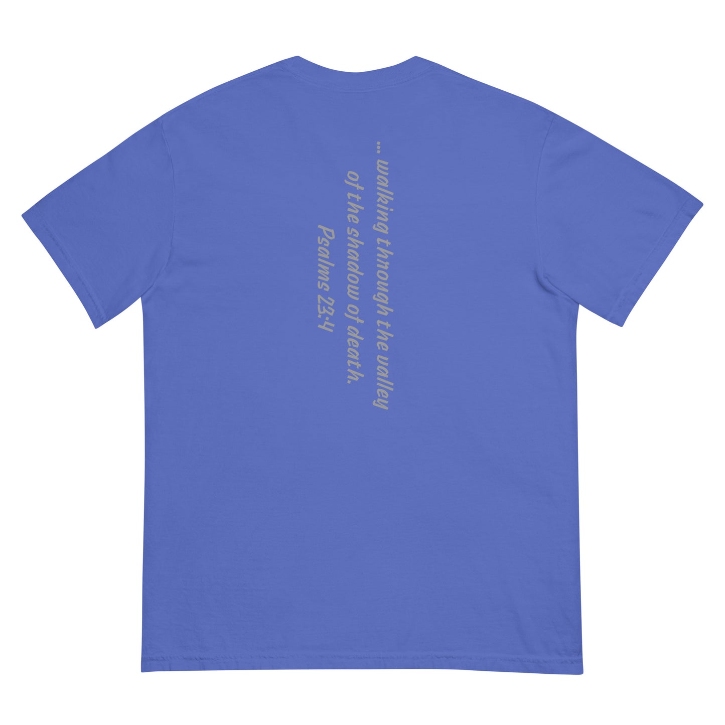 Walking Through The Valley - Men’s garment-dyed heavyweight t-shirt