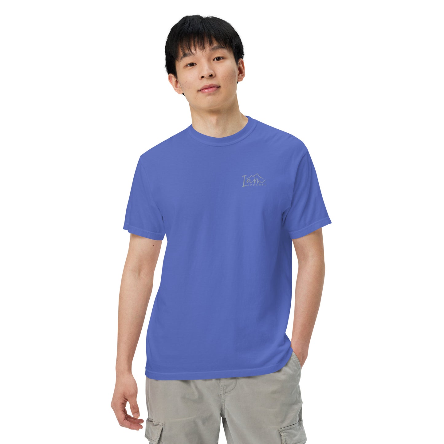 able to do all things - Men’s garment-dyed heavyweight t-shirt