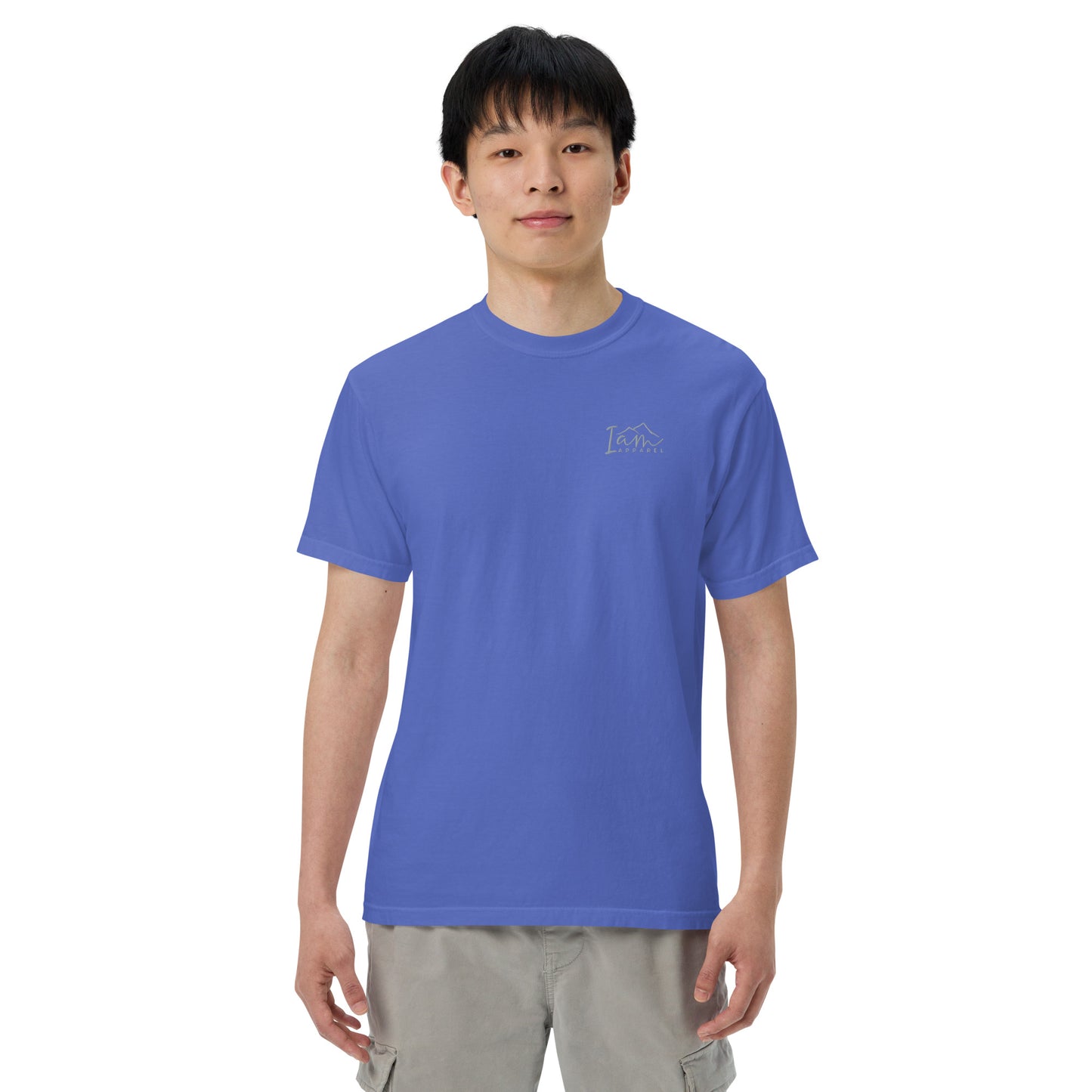 able to do all things - Men’s garment-dyed heavyweight t-shirt