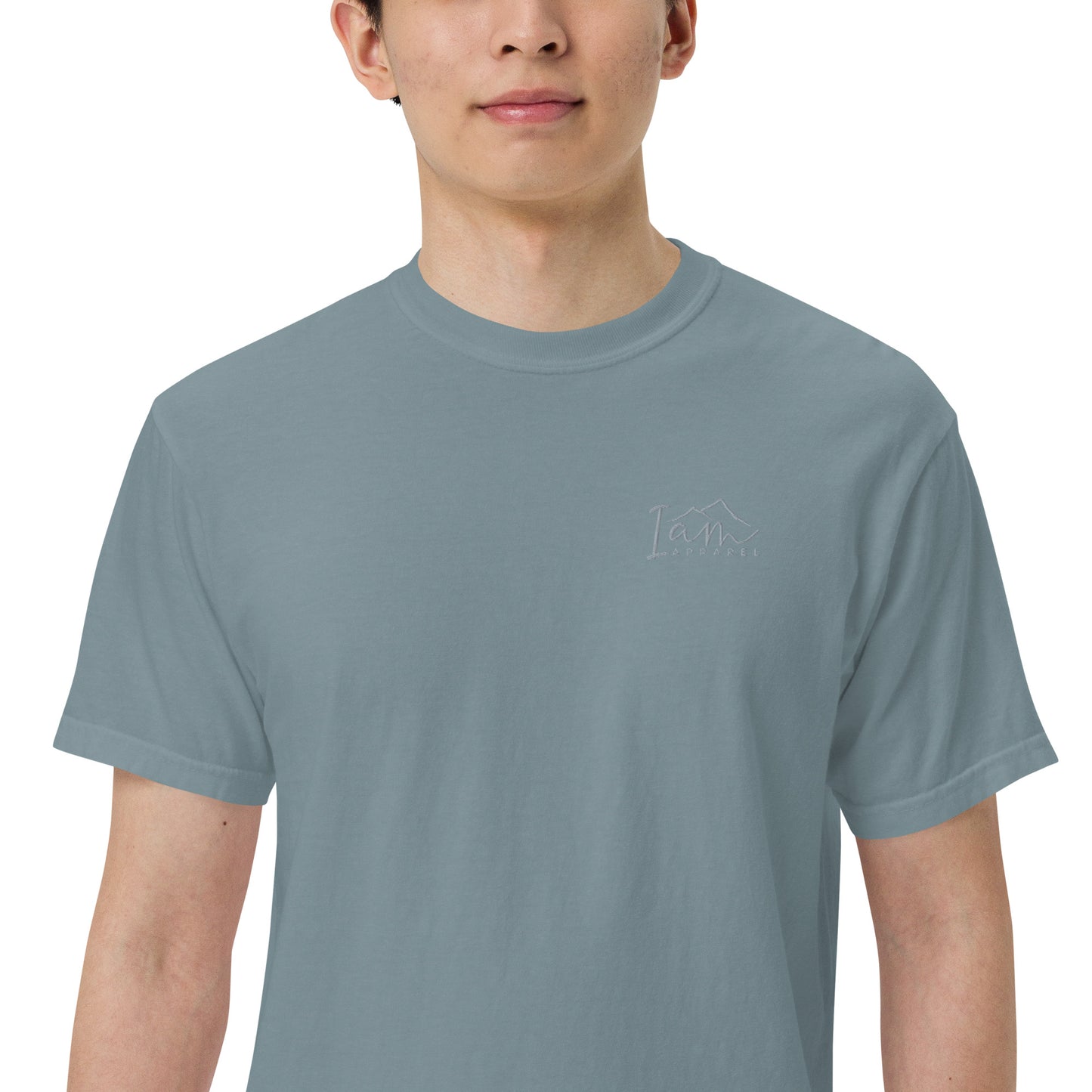 able to do all things - Men’s garment-dyed heavyweight t-shirt