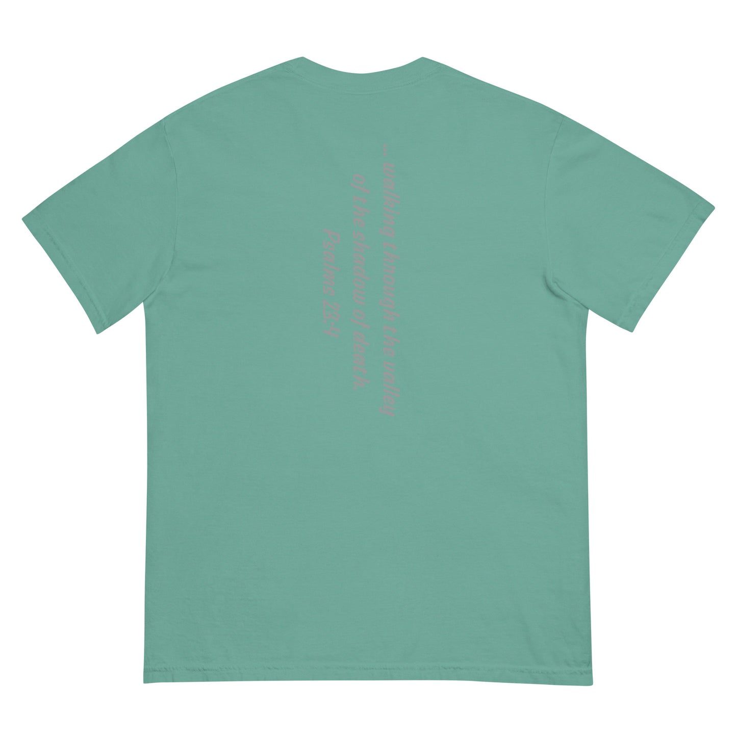 Walking Through The Valley - Men’s garment-dyed heavyweight t-shirt