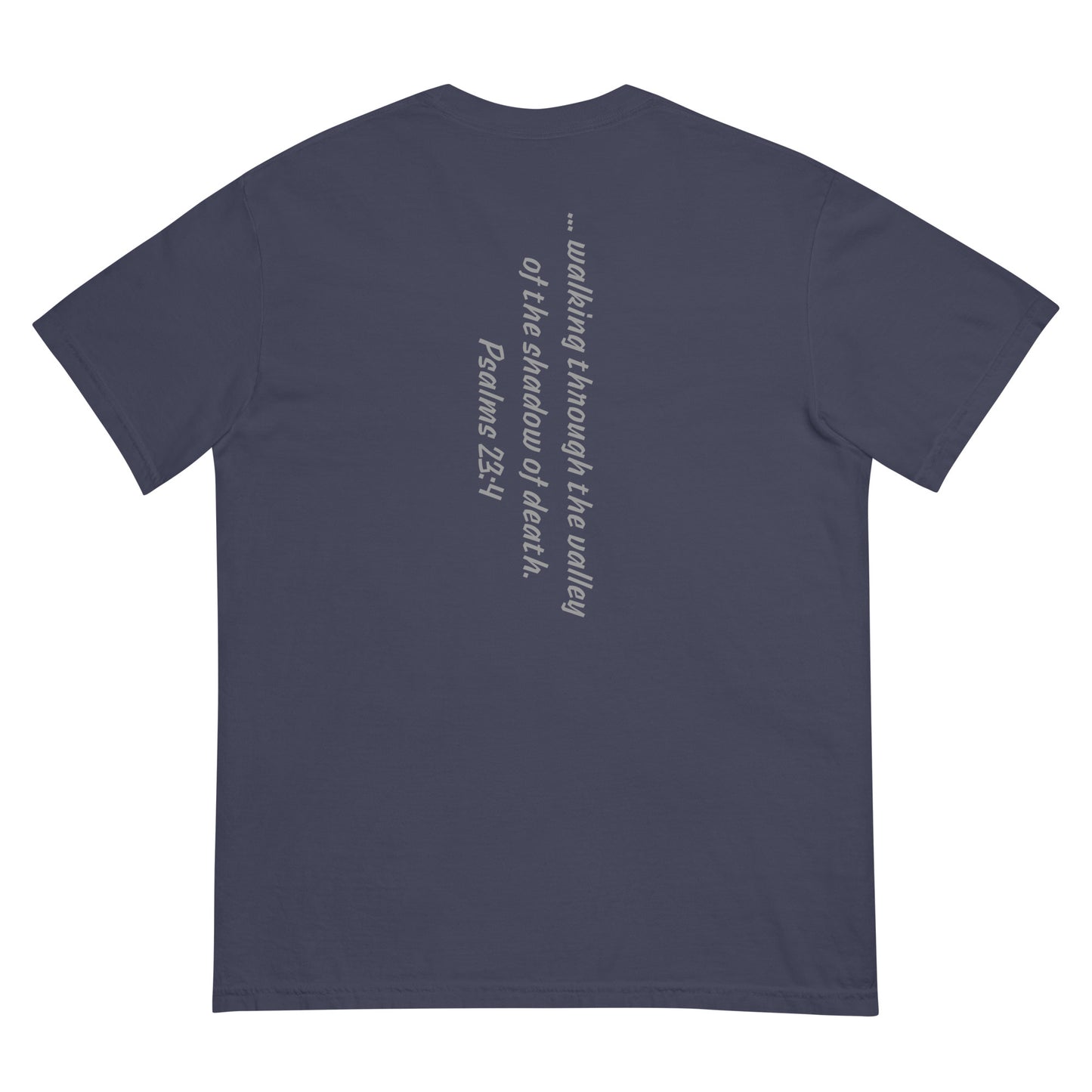 Walking Through The Valley - Men’s garment-dyed heavyweight t-shirt