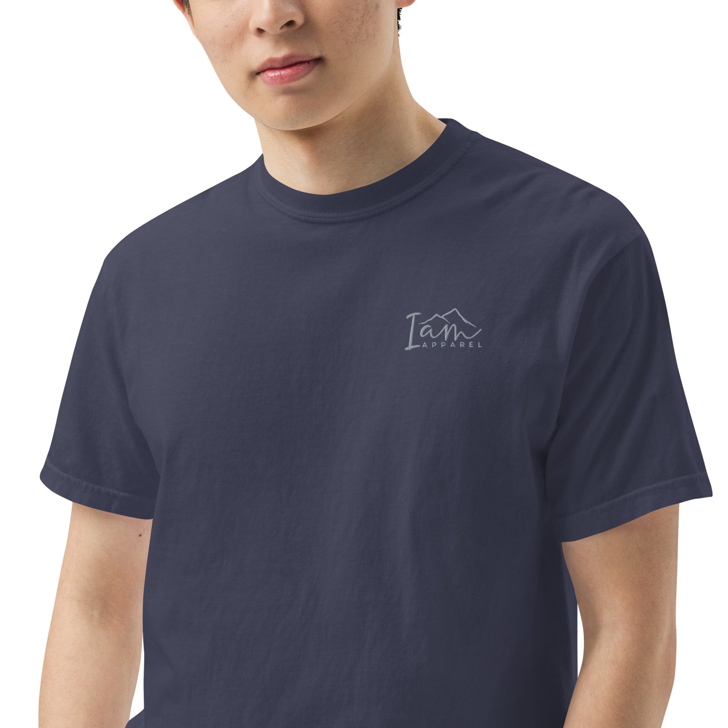 able to do all things - Men’s garment-dyed heavyweight t-shirt