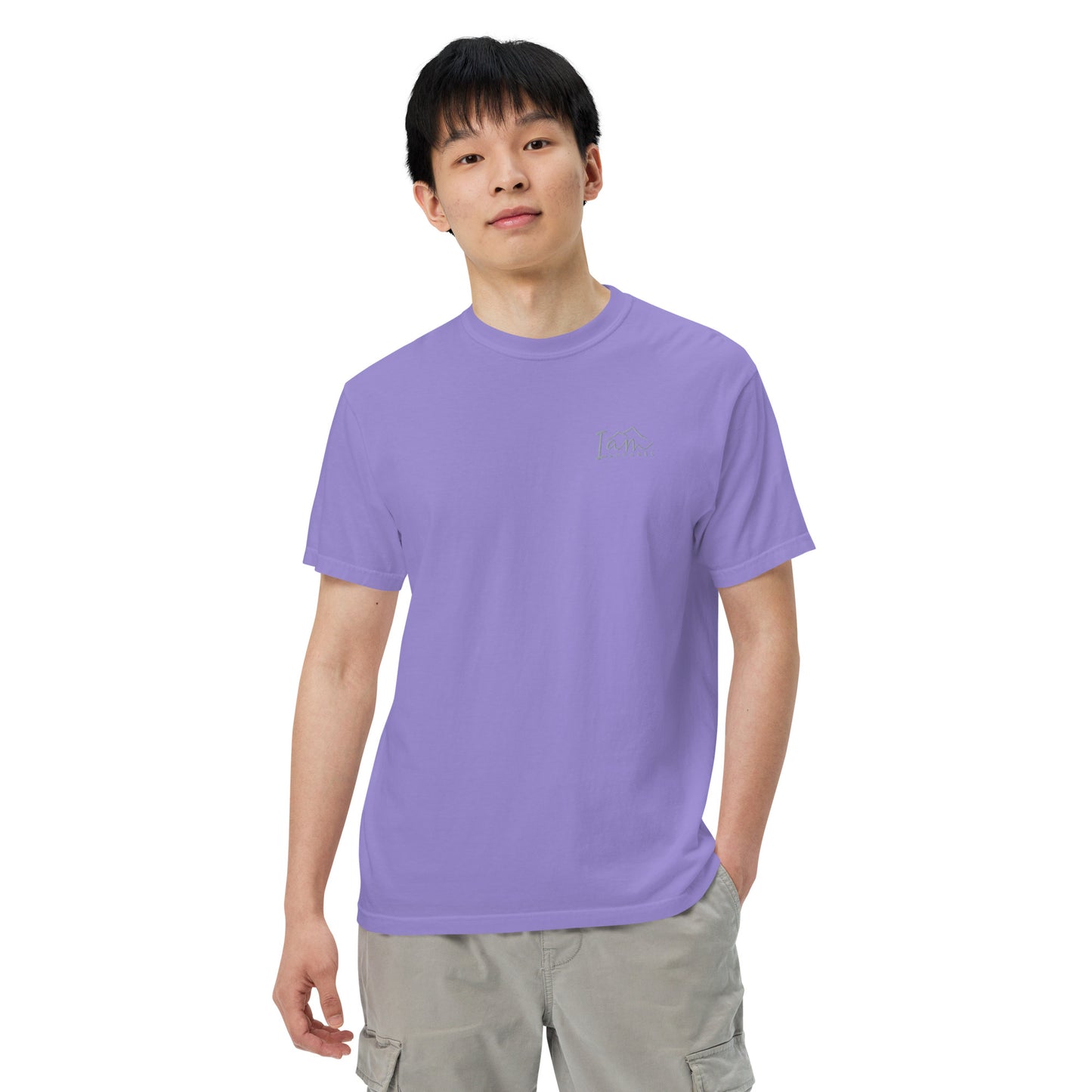 able to do all things - Men’s garment-dyed heavyweight t-shirt