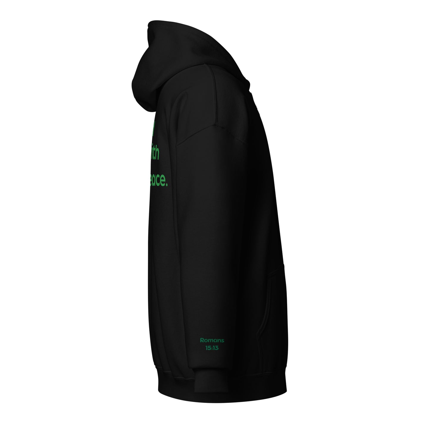 Filled with Joy & Peace - Unisex Full Zip Hoodie