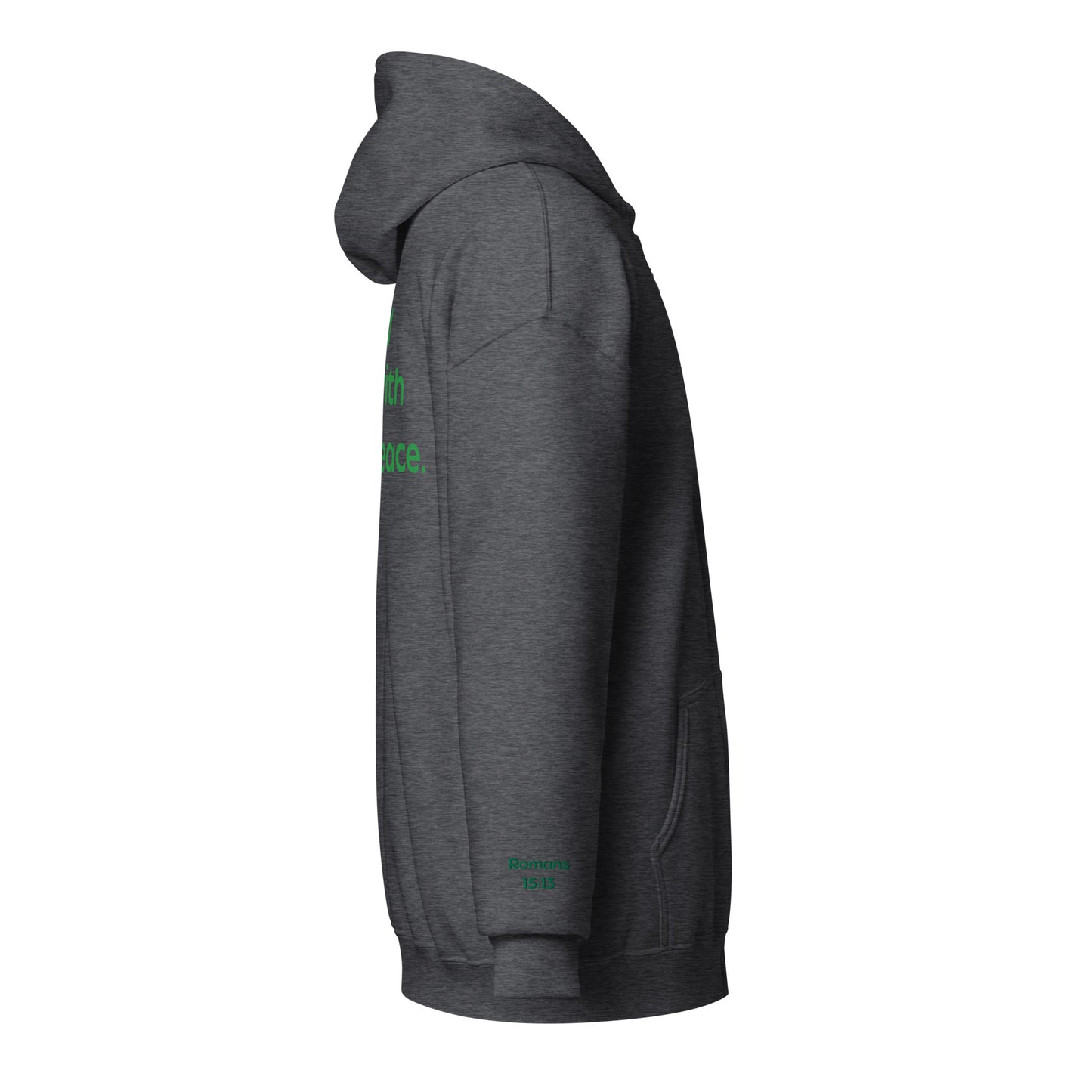 Filled with Joy & Peace - Unisex Full Zip Hoodie