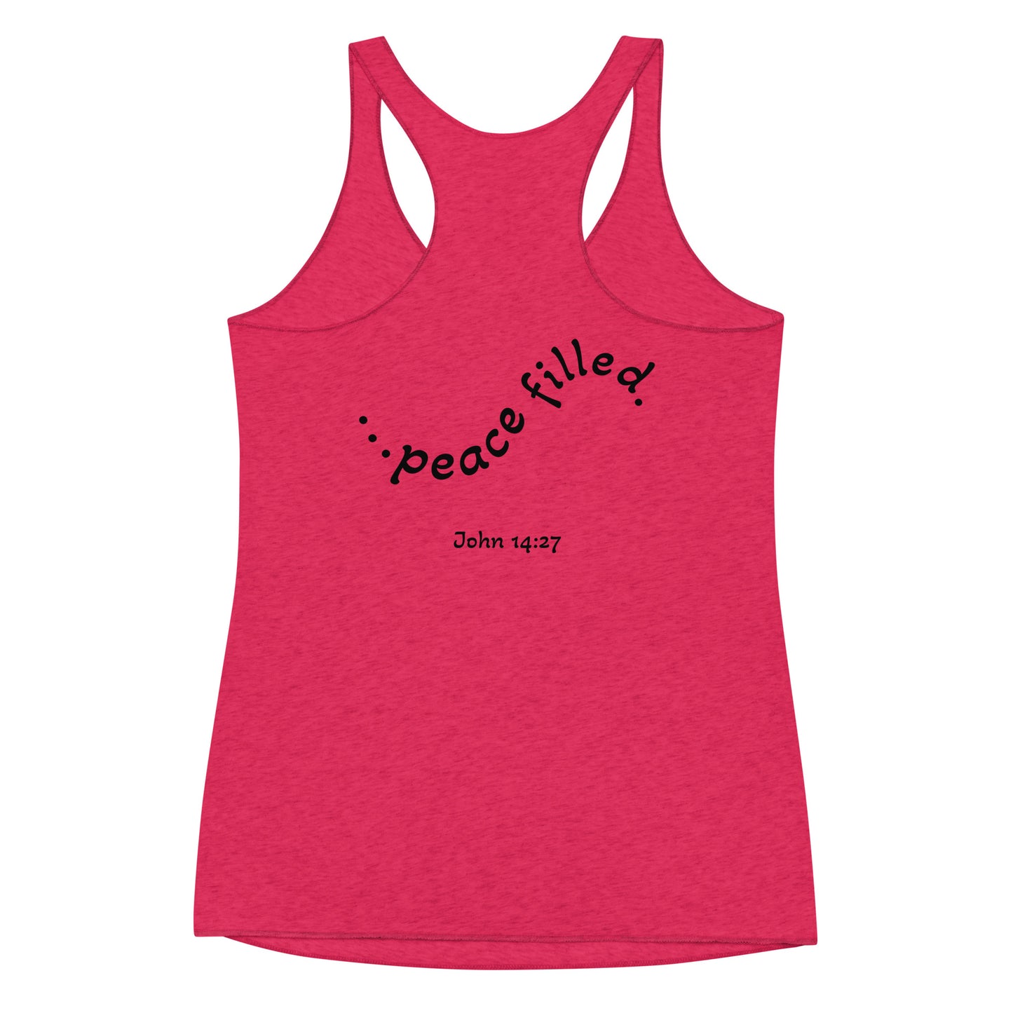 Peace filled - Women's Racerback Tank