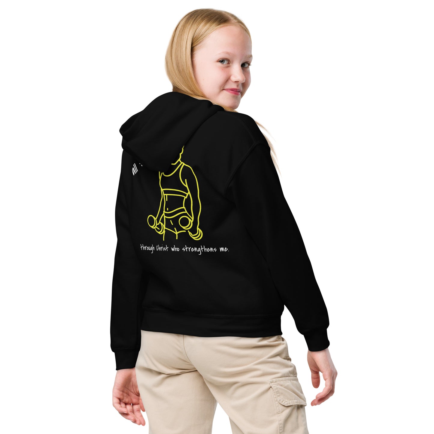 Able to do all things - Youth hoodie