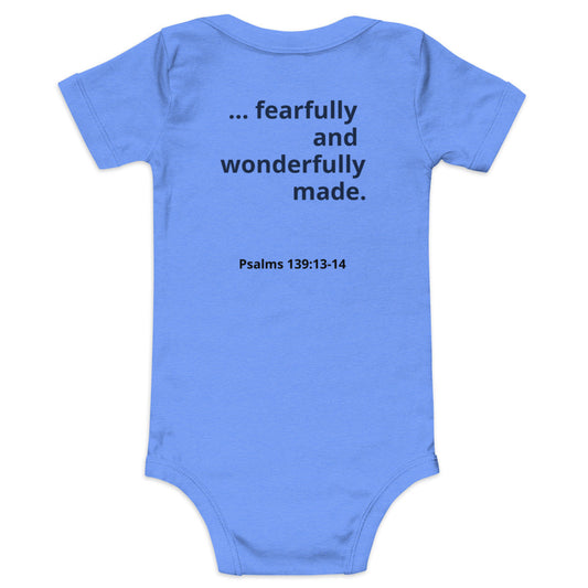 Fearfully & Wonderfully Made Onesie