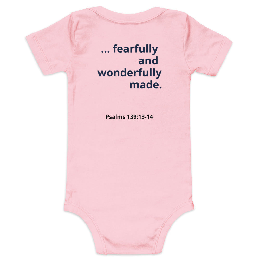 Fearfully & Wonderfully Made Onesie