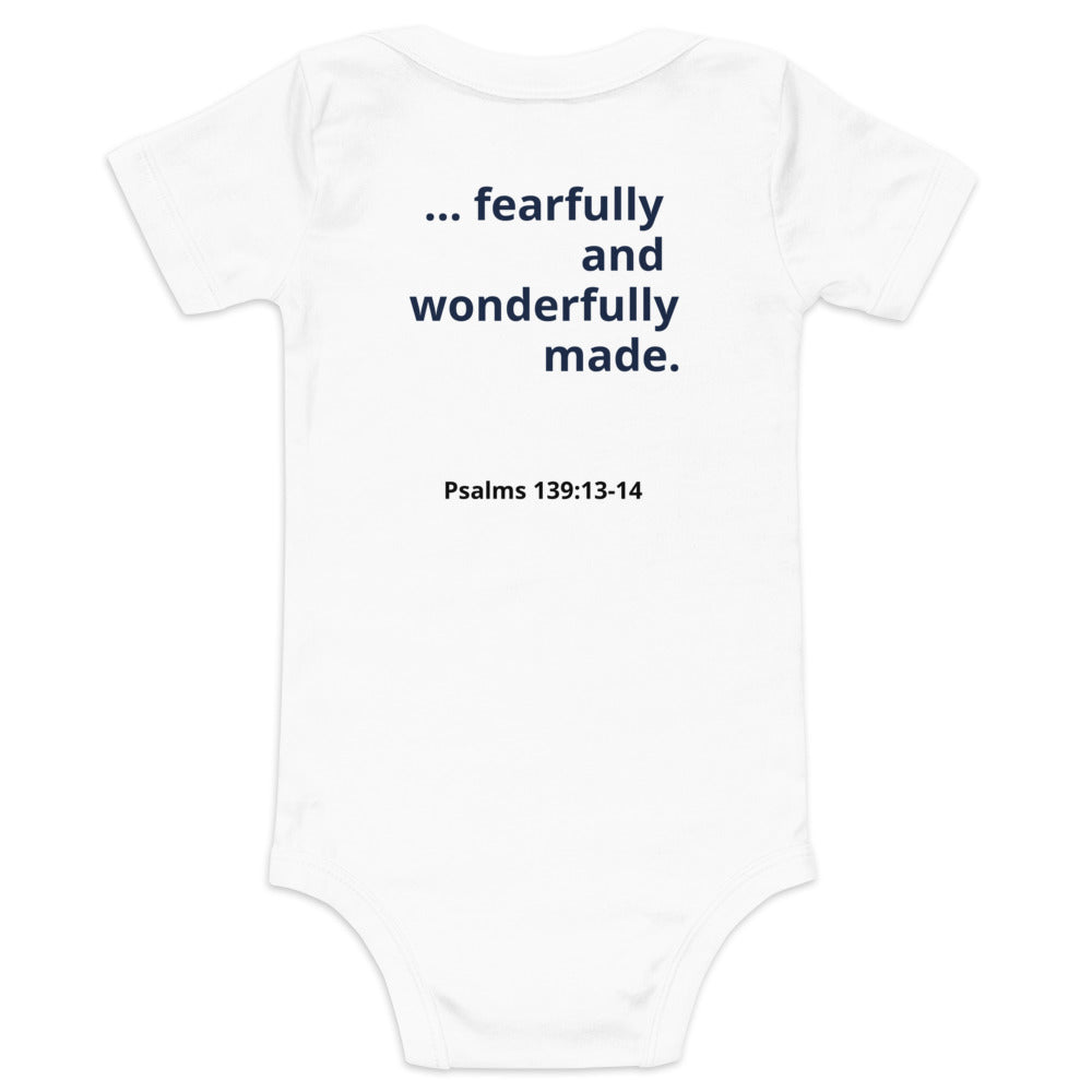 Fearfully & Wonderfully Made Onesie