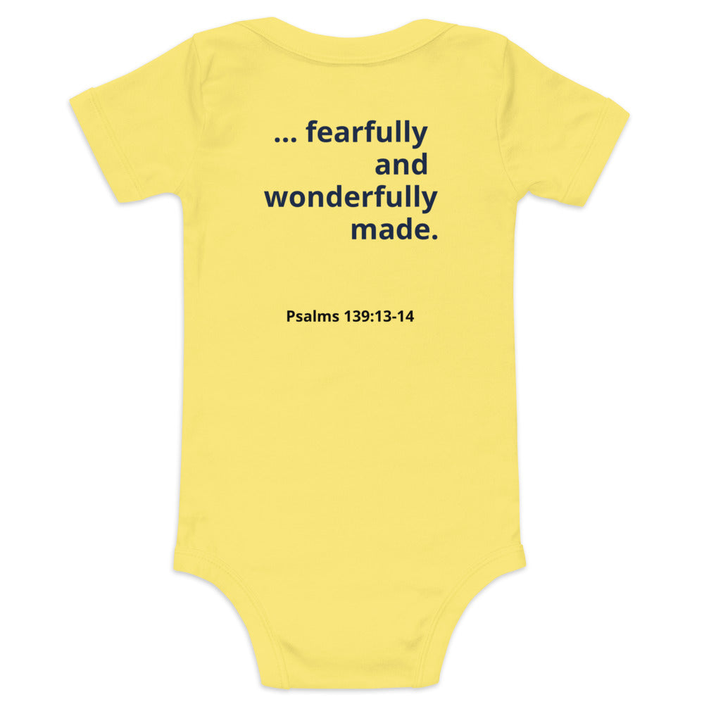 Fearfully & Wonderfully Made Onesie