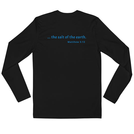 The Salt Of The Earth Long Sleeve Fitted Crew