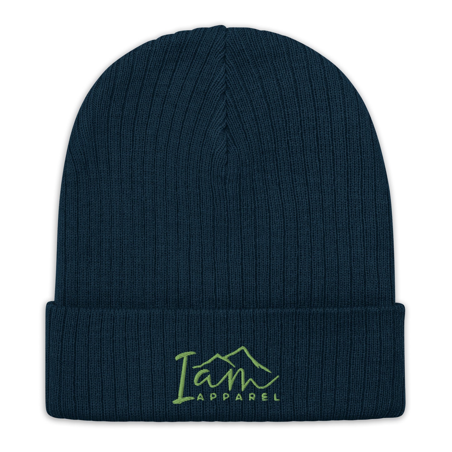 I Am Ribbed knit beanie