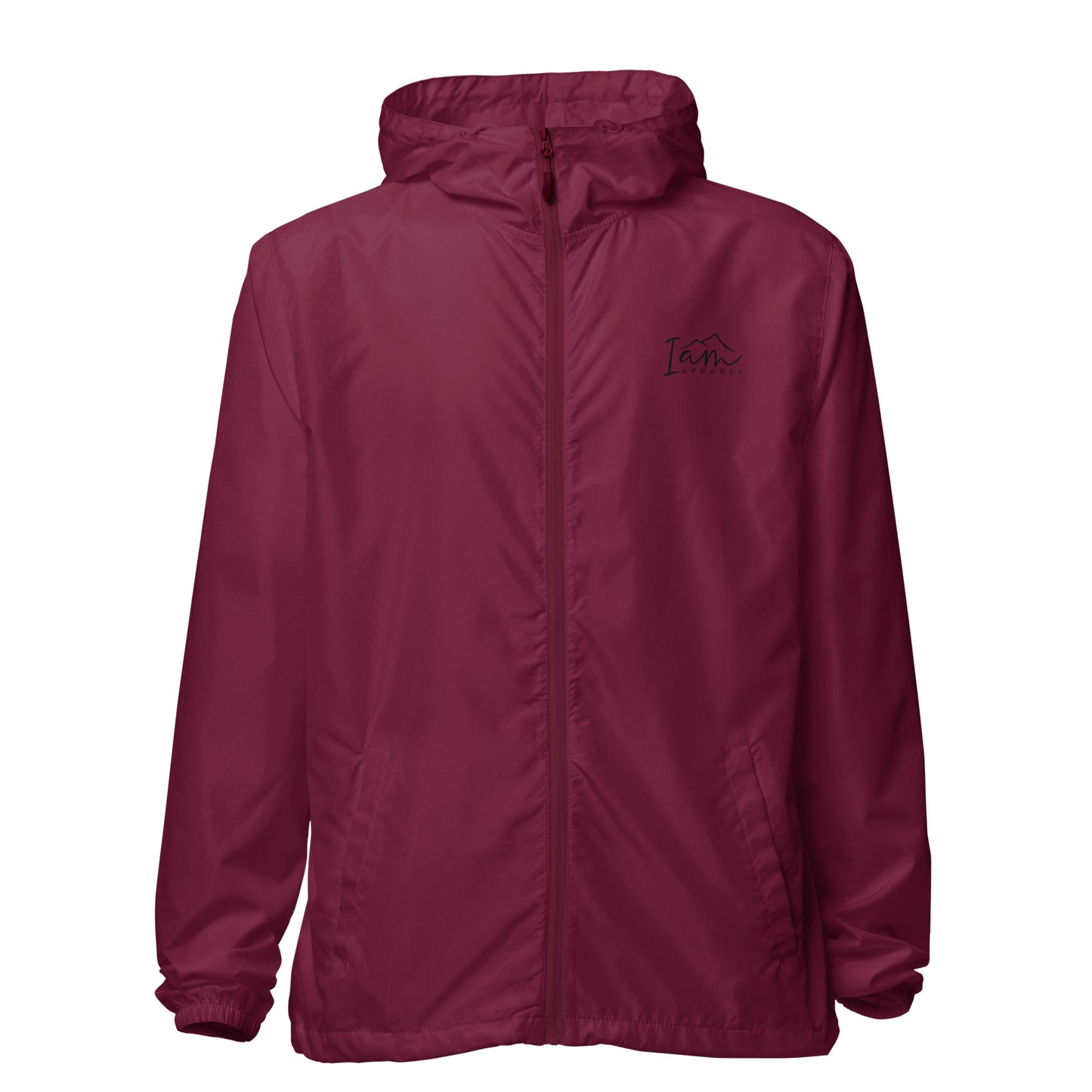 Protected - Unisex lightweight zip up windbreaker