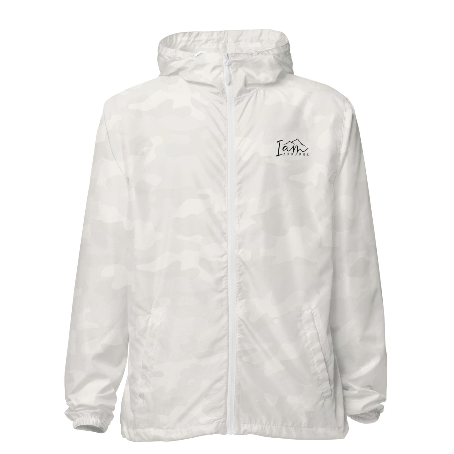 Protected - Unisex lightweight zip up windbreaker