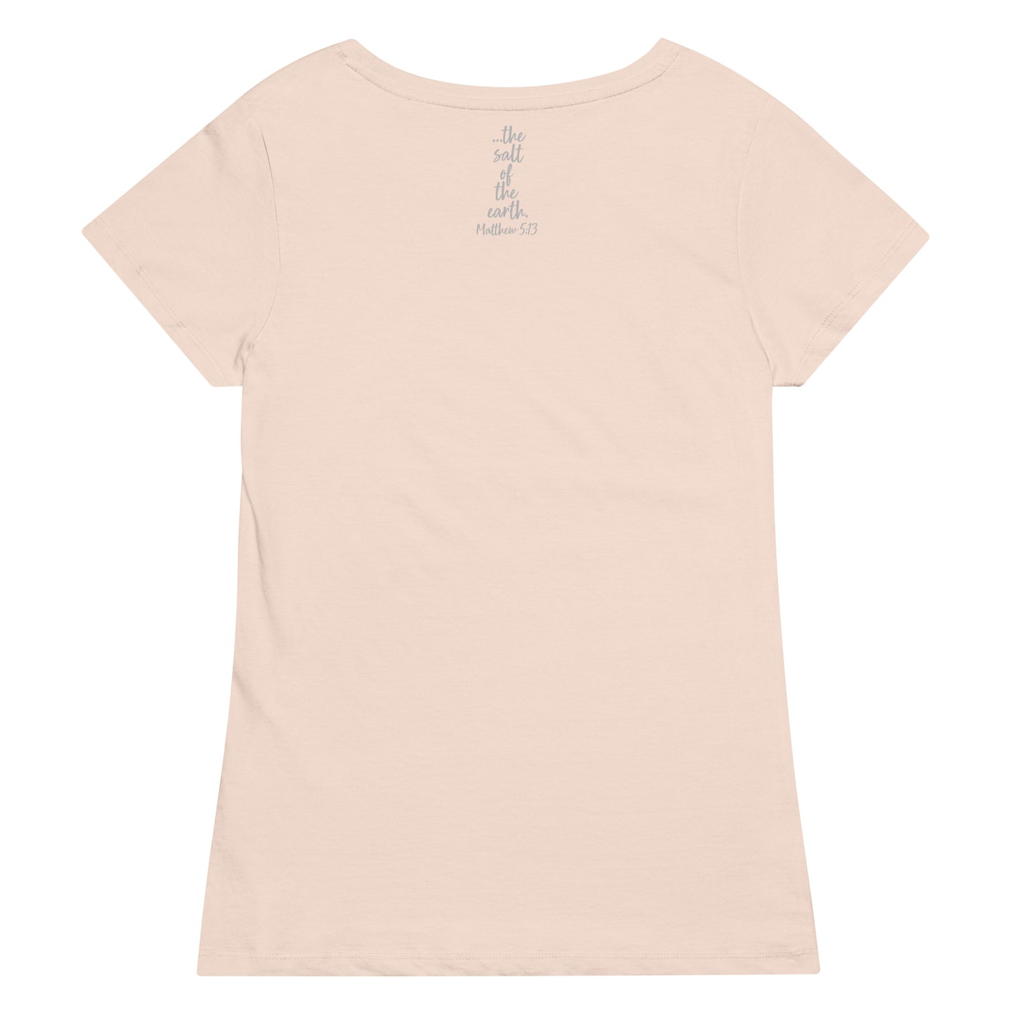 The Salt Of The Earth Women’s basic organic t-shirt