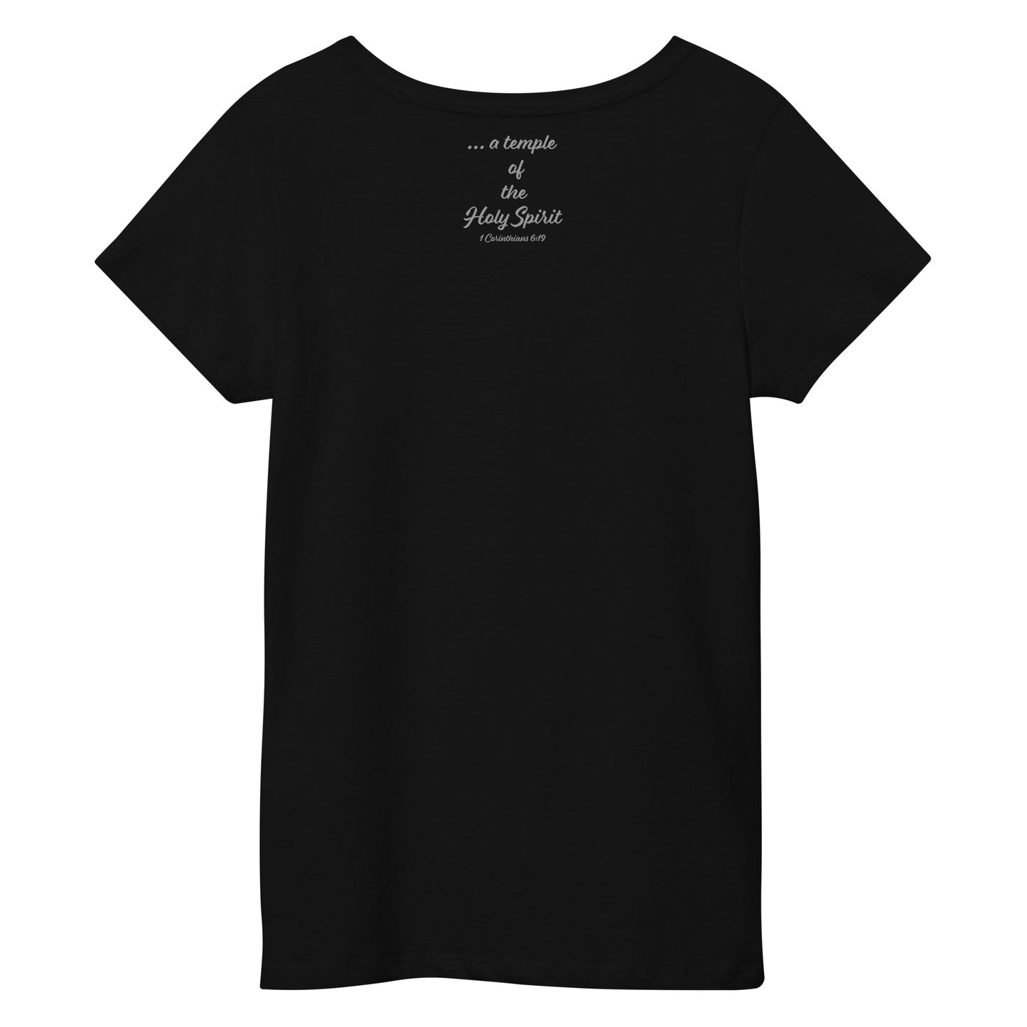 A Temple Of The Holy Spirit Women’s basic organic t-shirt