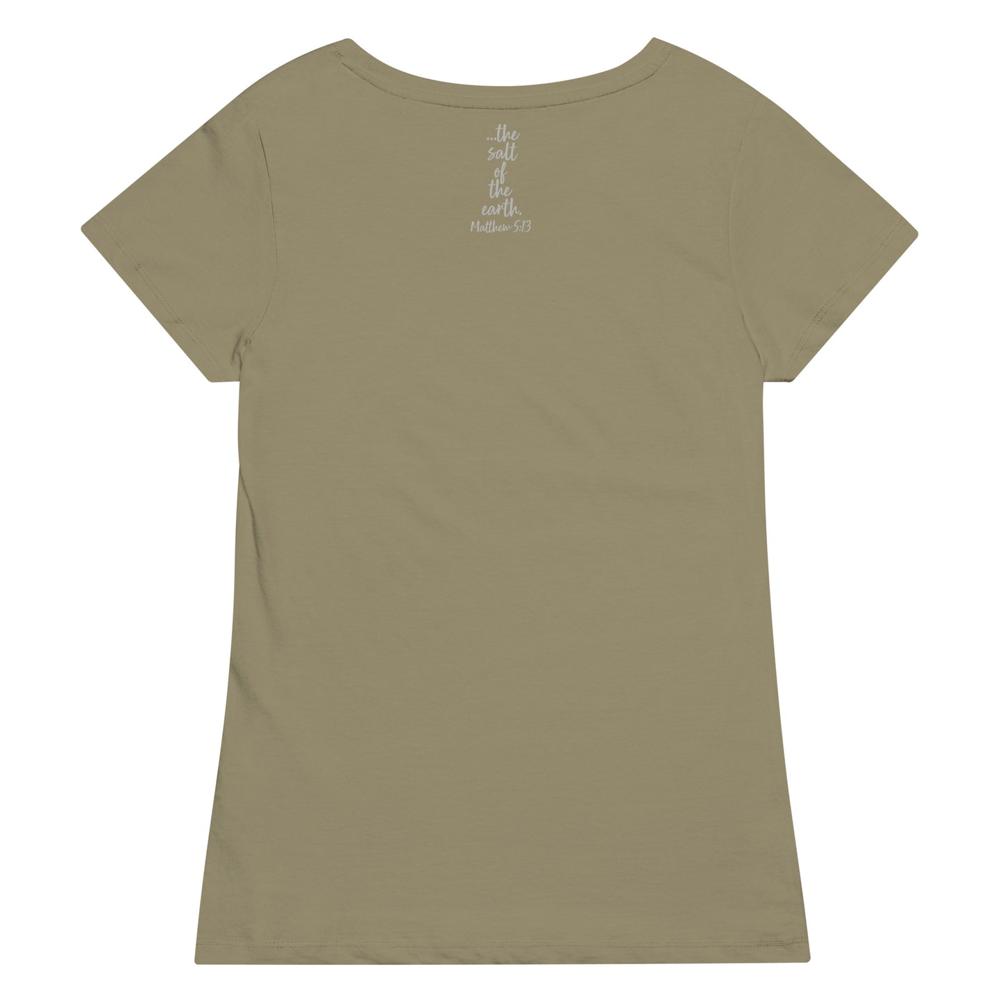 The Salt Of The Earth Women’s basic organic t-shirt