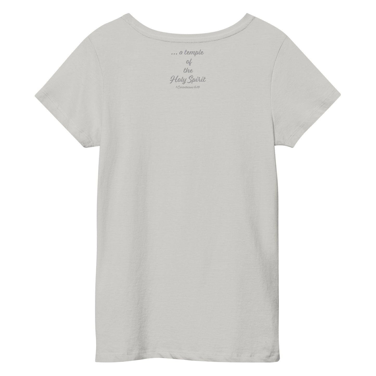 A Temple Of The Holy Spirit Women’s basic organic t-shirt