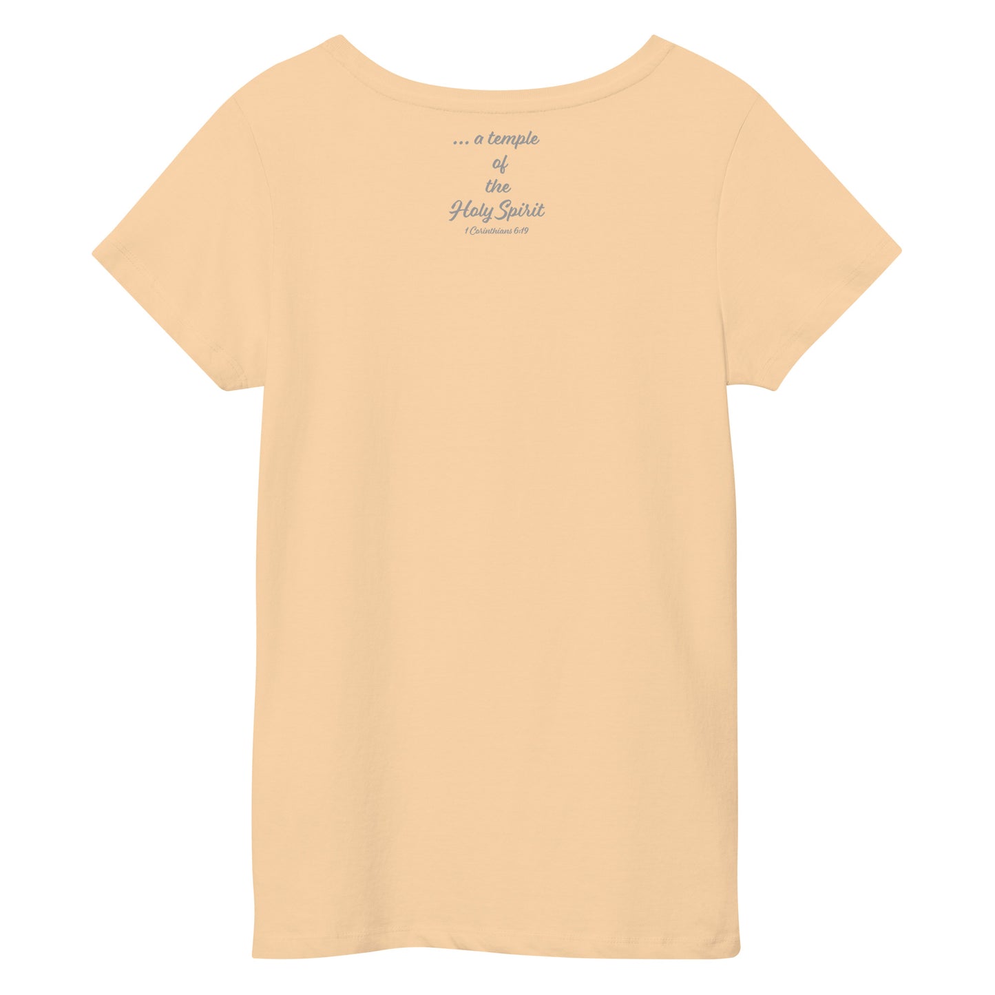 A Temple Of The Holy Spirit Women’s basic organic t-shirt