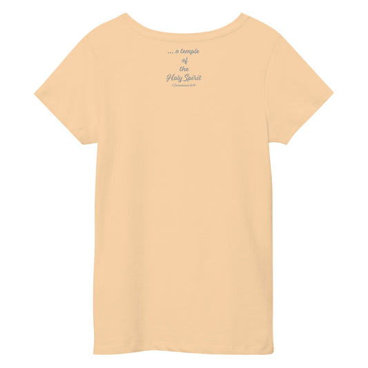 A Temple Of The Holy Spirit Women’s basic organic t-shirt