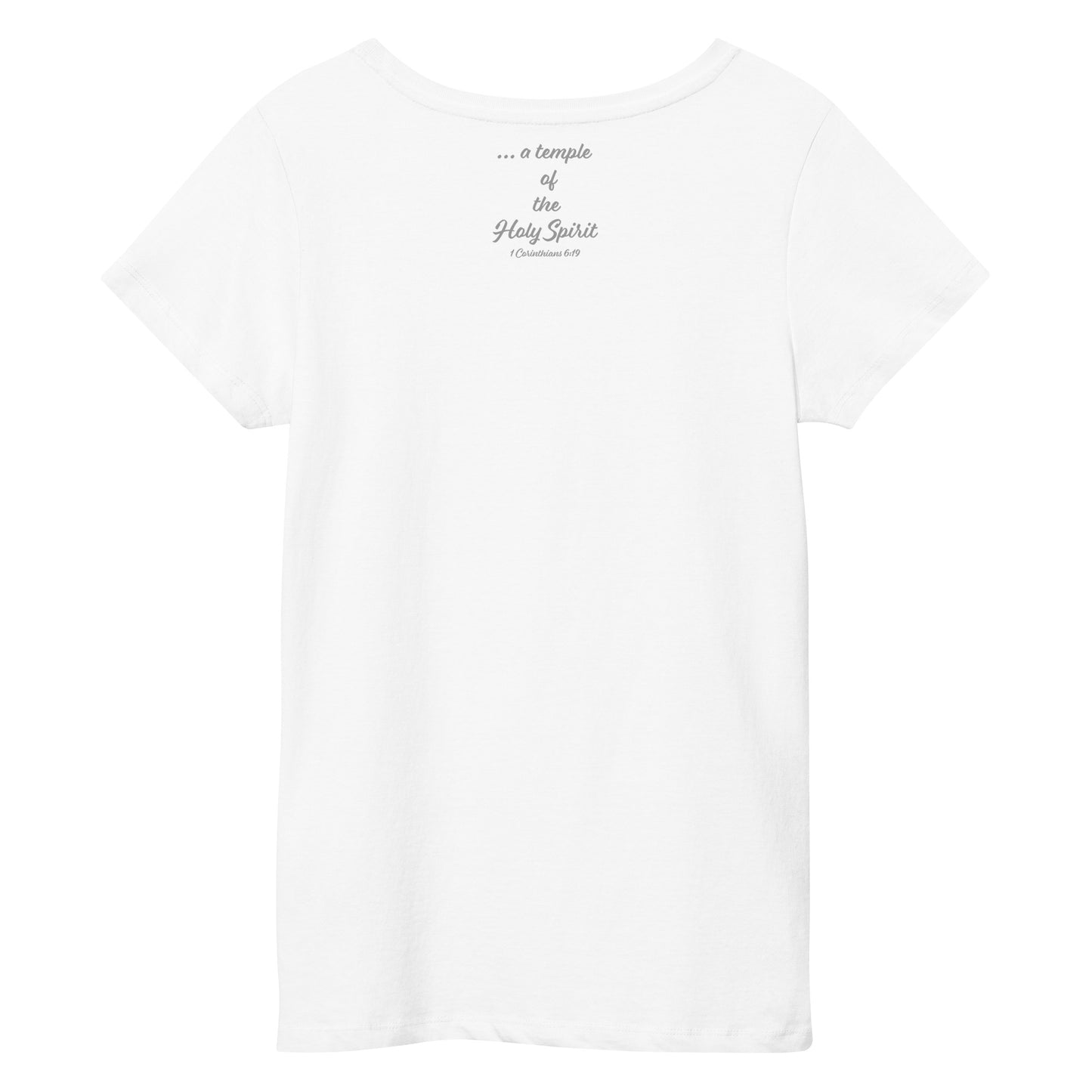 A Temple Of The Holy Spirit Women’s basic organic t-shirt