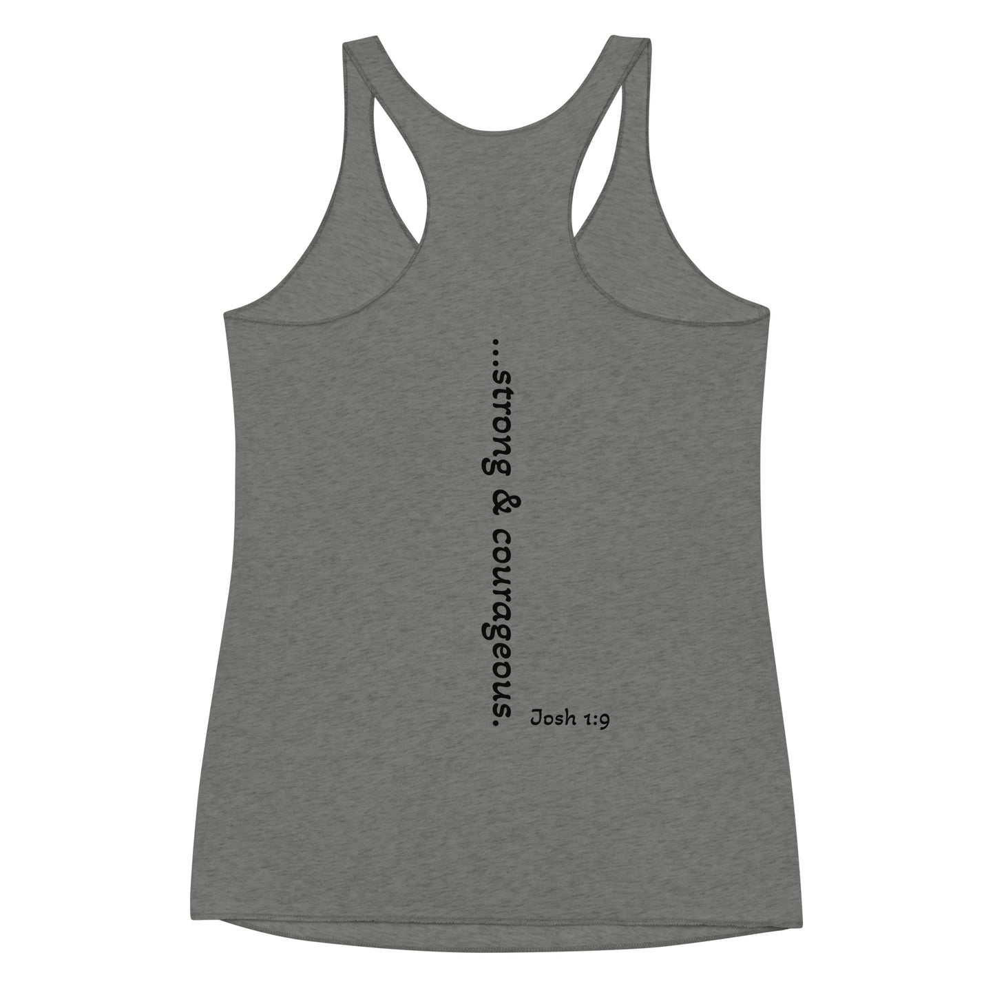 Strong & Courageous Women's Racerback Tank