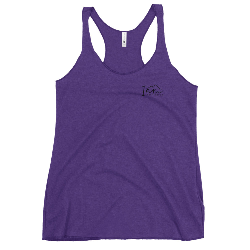 Saved By Grace - Women's Racerback Tank